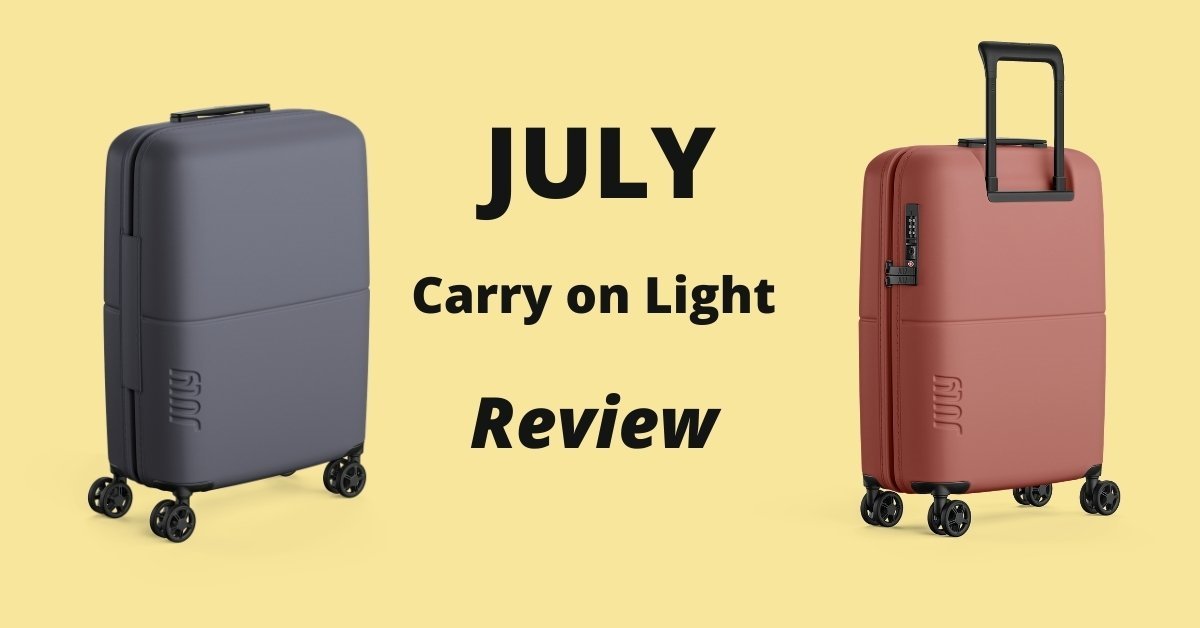 July Carry-On Pro SnapSleeve Luggage review
