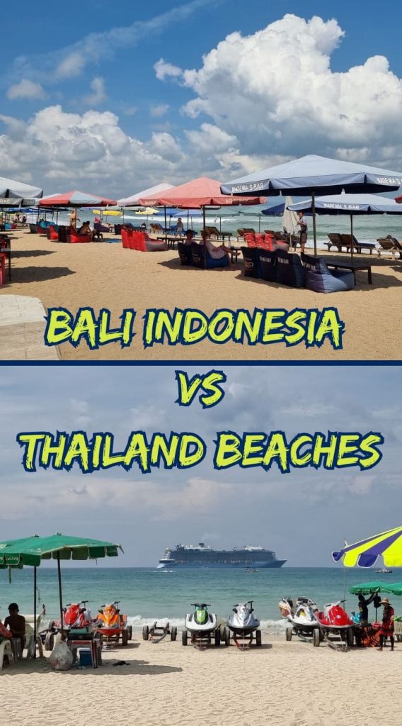 Bali vs Thailand beaches