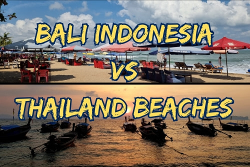 Bali vs Thailand Beaches